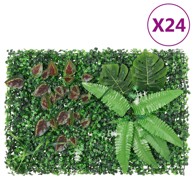 Ograda od umjetnih biljaka 24 kom zelena 40 x 60 cm